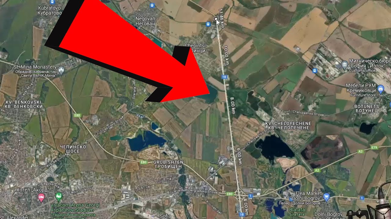 Коя е НАЙ-ДЪЛГАТА ПРАВА отсечка в София? - YouTube