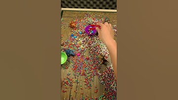 Satisfying Beads ASMR ◀️ Reverse Flow | Soft Taps and Smooth Motion