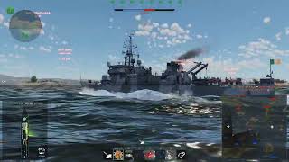 War Thunder; LÉ Orla; I was hit by a torpedo and barely survived the battle; Naval Arcade