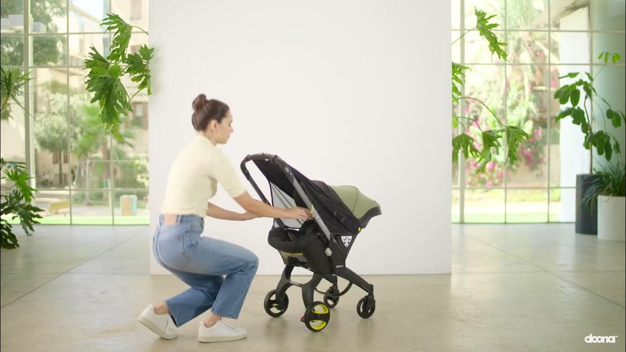 How to use Doona Accessories Sunshade Extension YouTube