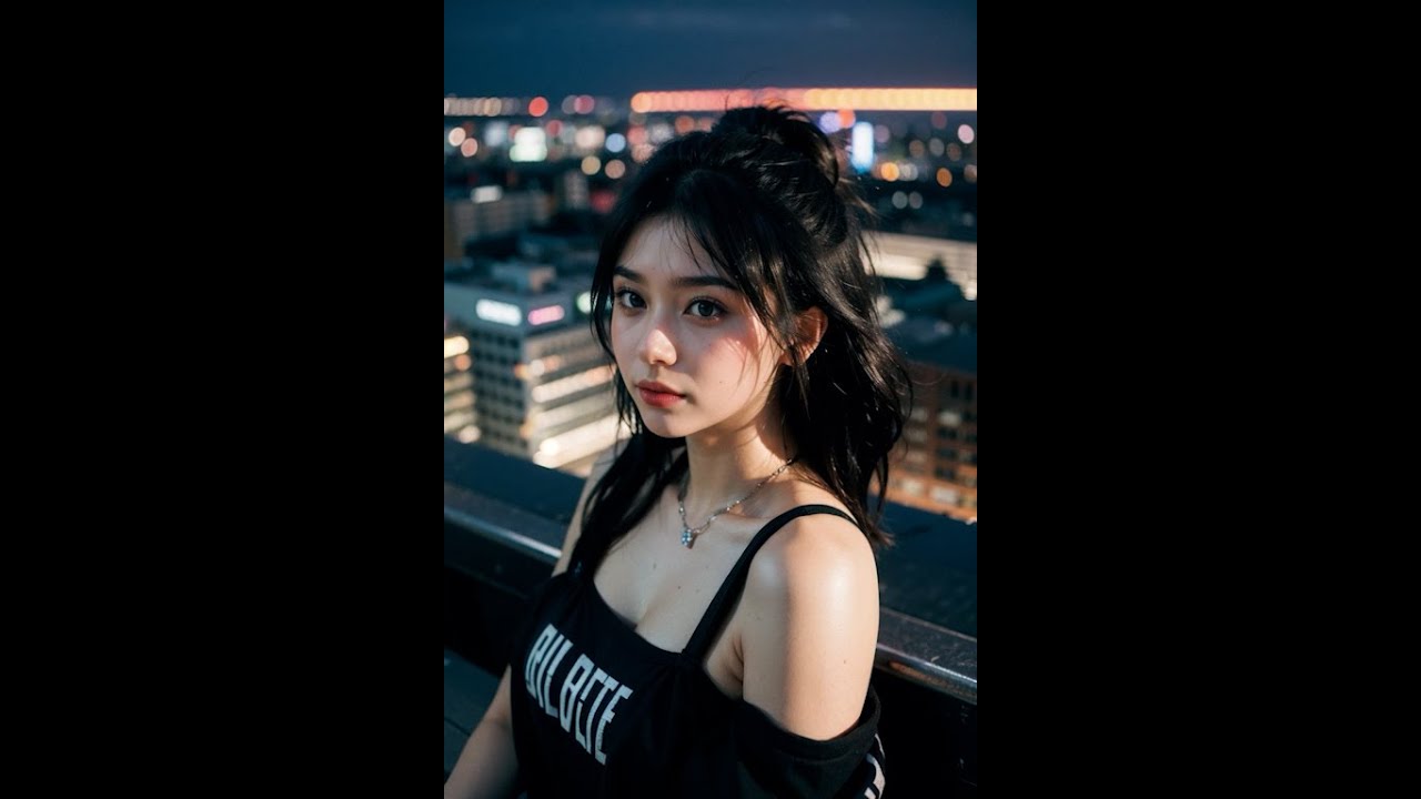 AI Lookbook 4k | Chae Yeong City Night Life | AI Beauty