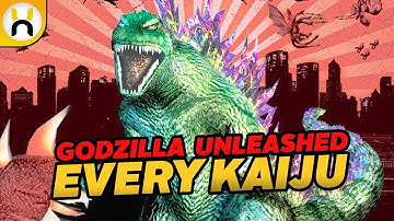 All Kaiju Rejected from Godzilla: Unleashed