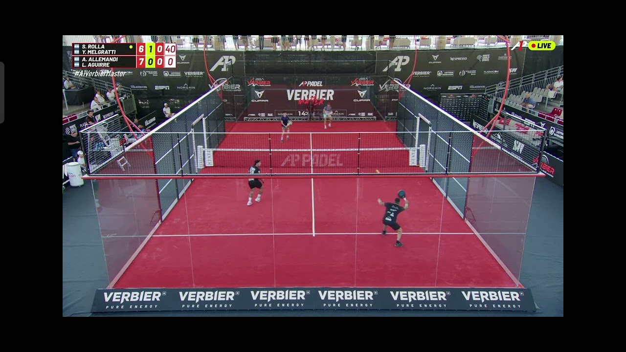 Punto Yain Melgrati Semifinales Verbier Máster 2023.