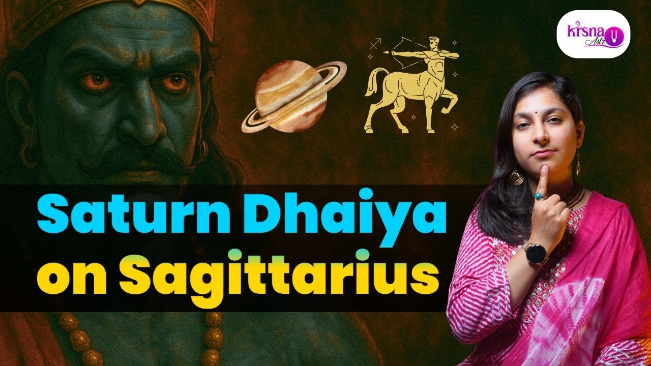 Saturn Dhaiya on Sagittarius 2025 | Effects on Dhanu Rashi & Powerful Remedies