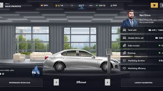 I made the most fuel efficient car in car company tycoon! screenshot 4