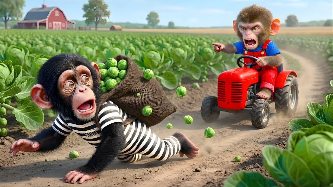 Monkey TiTi Catches a Sneaky Thief Stealing His Brussels Sprouts—His Smart Revenge AMAZE Everyone!