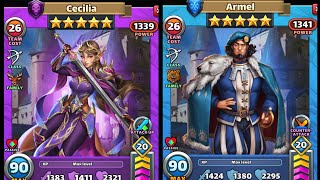 Empires & Puzzles Cecilia & Armel New Clash of Knights Heroes - Speed and wit that just won't quit!😈 screenshot 5