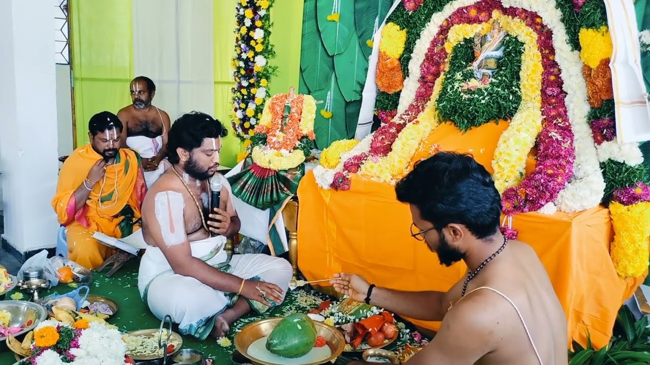 Maha Sankalpam🙏-Sri Godaa Ranganayaka Swamy Kalyanostavam at shadhnagar 