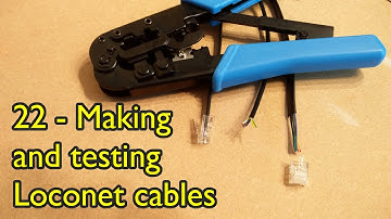 22   Loconet DIY | How to make Digitrax Loconet cables with RJ12 crimping tool