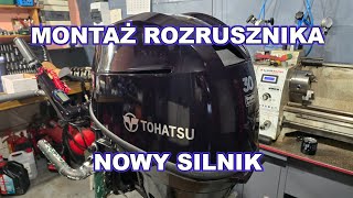 TOHATSU MFS30D ‐ montaż rozrusznika, serwis olejowy na 20mth.