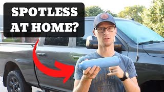 Spotless Car Wash AT HOME Using A Cheap Water Filter?