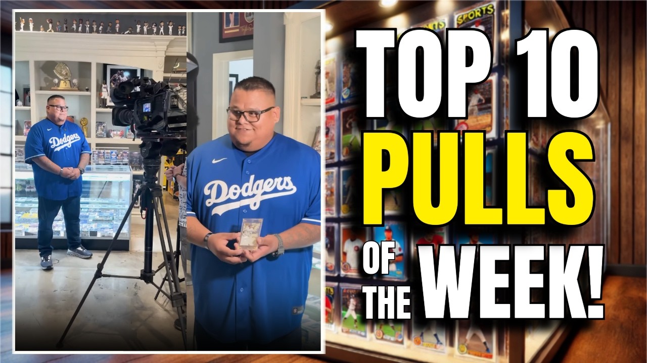 This Card Was So Big, It Made The News! 📰 | Top 10 Sports Card Pulls of the Week