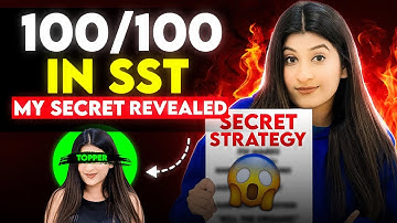 How I Scored 100 in SST Class 10 in just 1 MONTH🔥My Study Plan Exposed🤯