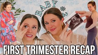 FIRST TRIMESTER RECAP: BABY 2 symptoms, past miscarriage + gender disappointment