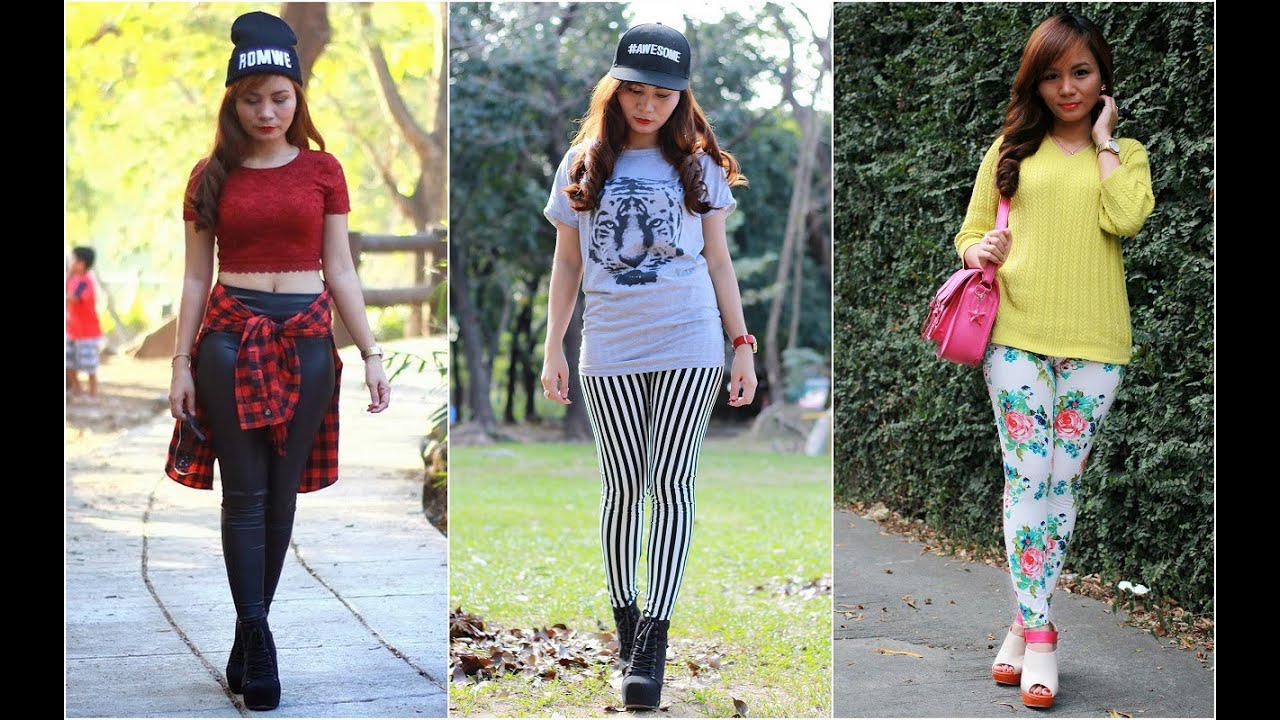 How to Style LEGGINGS for your OOTD