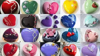 🔥😲 very very Beautiful Heart Shape Cake Design / Birthday Cake / Wedding Cake / Cake Decoration Idea screenshot 5