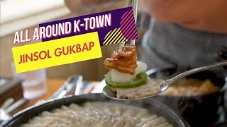 Eating the best COMFORT FOOD at Jinsol Gukbap | ALL AROUND KTOWN