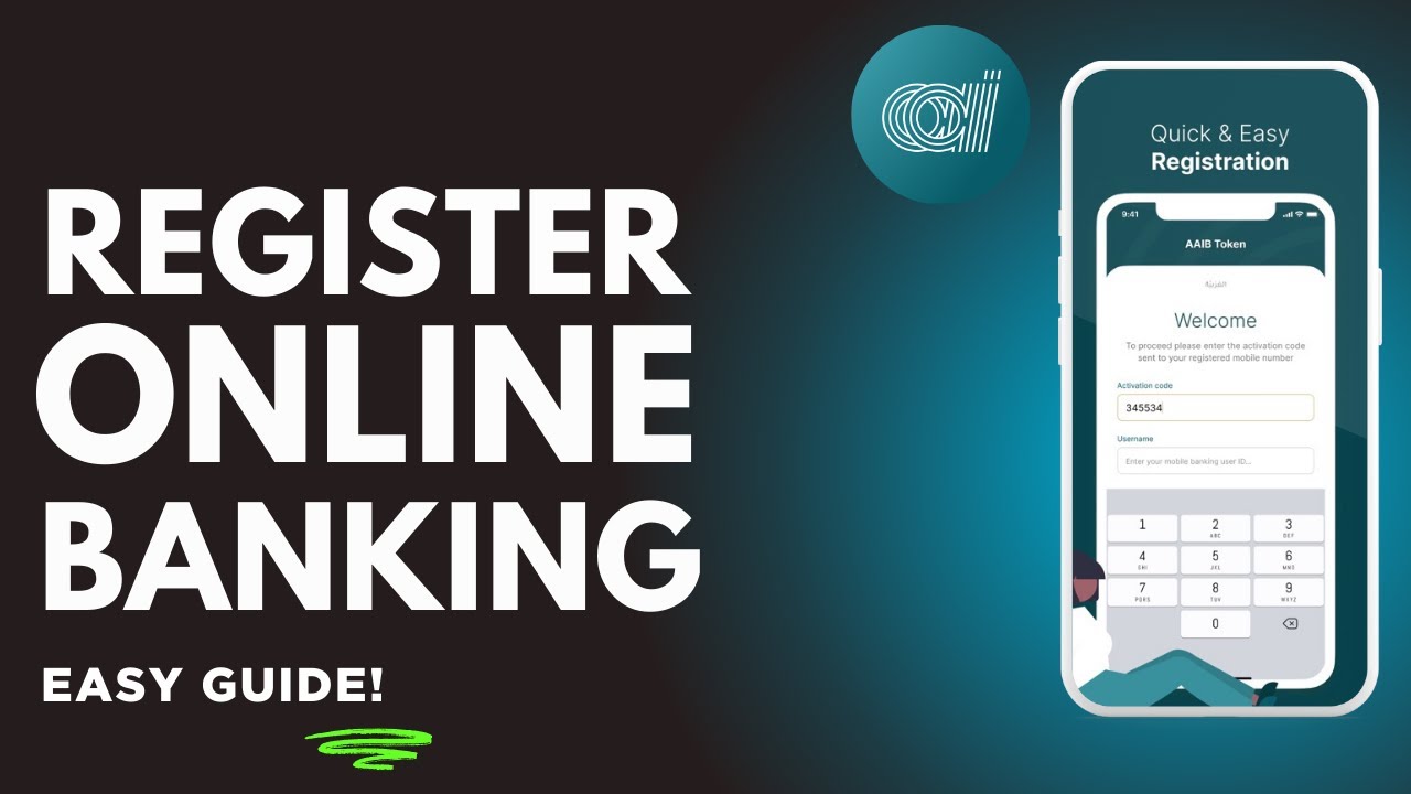 How to Register AAIB Online Banking - YouTube