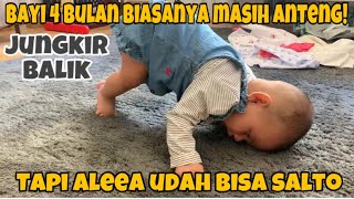 ALEEA NORA ‼️ Salto jungkir balik - Bayi umur 4 bulan