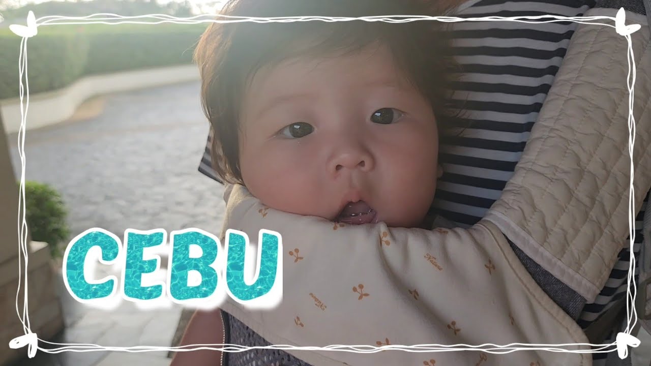 [세부여행2] 5개월 동생, 55개월 누나랑 4인가족 세부여행 - 크림슨 리조트