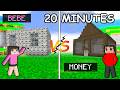20 Minute House Build Challenge in Minecraft!