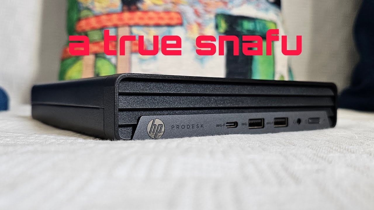 30 gone to waste? | HP Prodesk 400 mini g6 usff PC | Initial