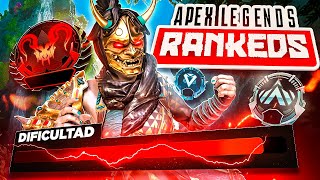 LAS RANKEDS *MAS DIFICILES* de la HISTORIA en APEX LEGENDS