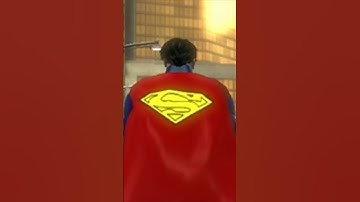 Superman loves to make an entrance (DC Universe Online)