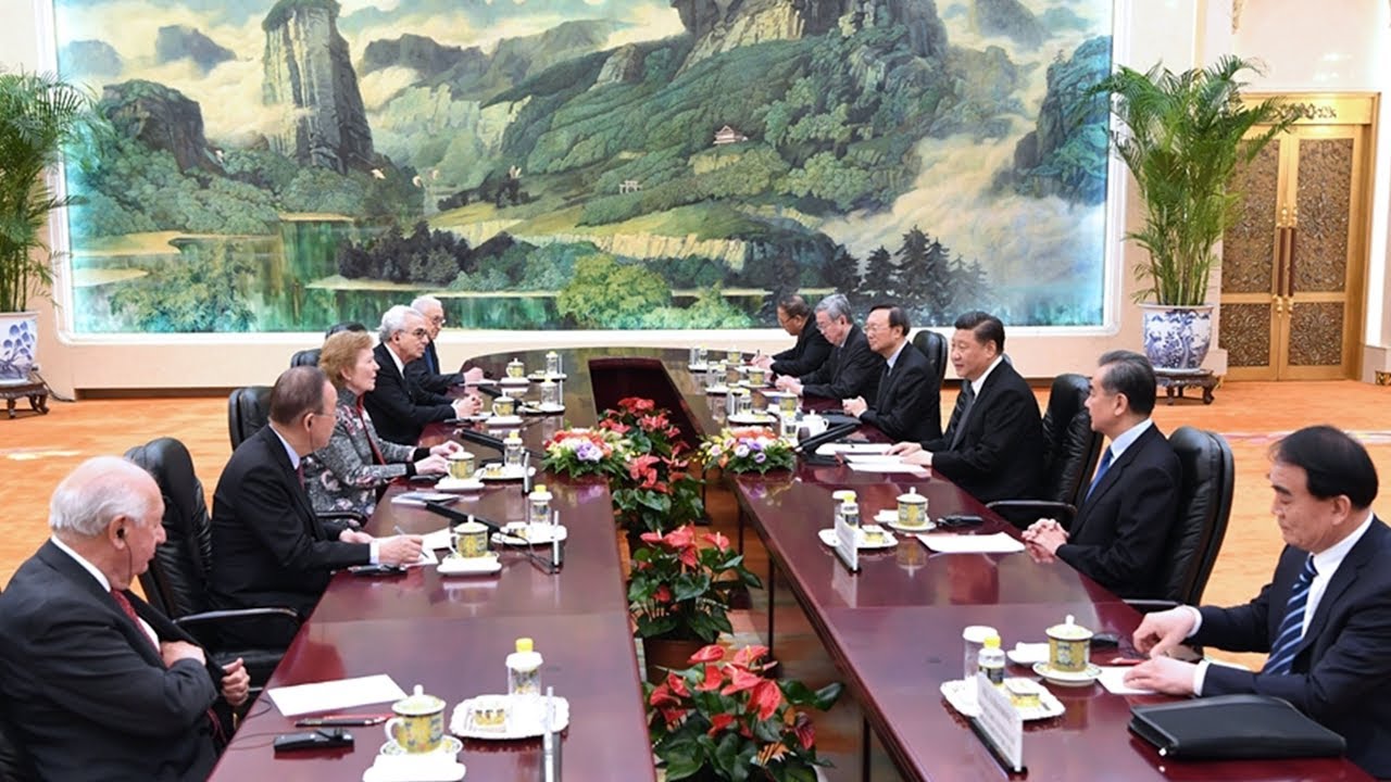 Xi stresses importance of BRI when meeting with The Elders