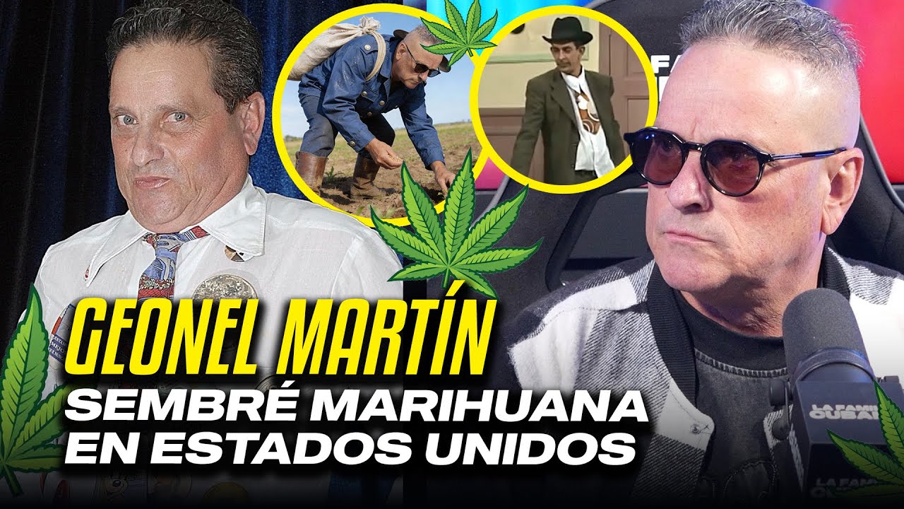 Actor sembró marih🌿uana en Estados Unidos / Geonel Martín (Gustavito) 