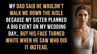 My Dad Skipped My Wedding For My Sister's Party, But His Face Turned White When He Saw Who Did It