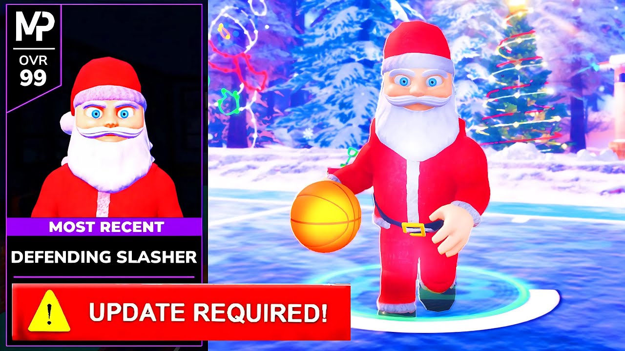 Roblox Playground Basketball получил новое рождественское обновление