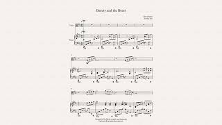 Beauty and the Beast for Viola solo and Piano Accompaniment - Alan Menken