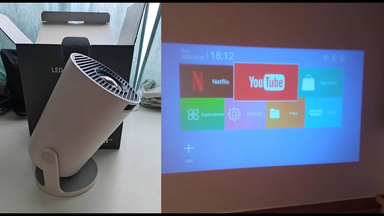 Thunrlge Mini Proyector 4K WiFi 6 BT5.2 Upgraded Proyector portátil Full HD REVIEW TEST OPINIÓN