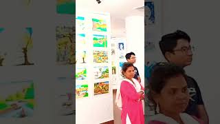 International Children Art Exhibition In Kolkata.  (2022) #shorts