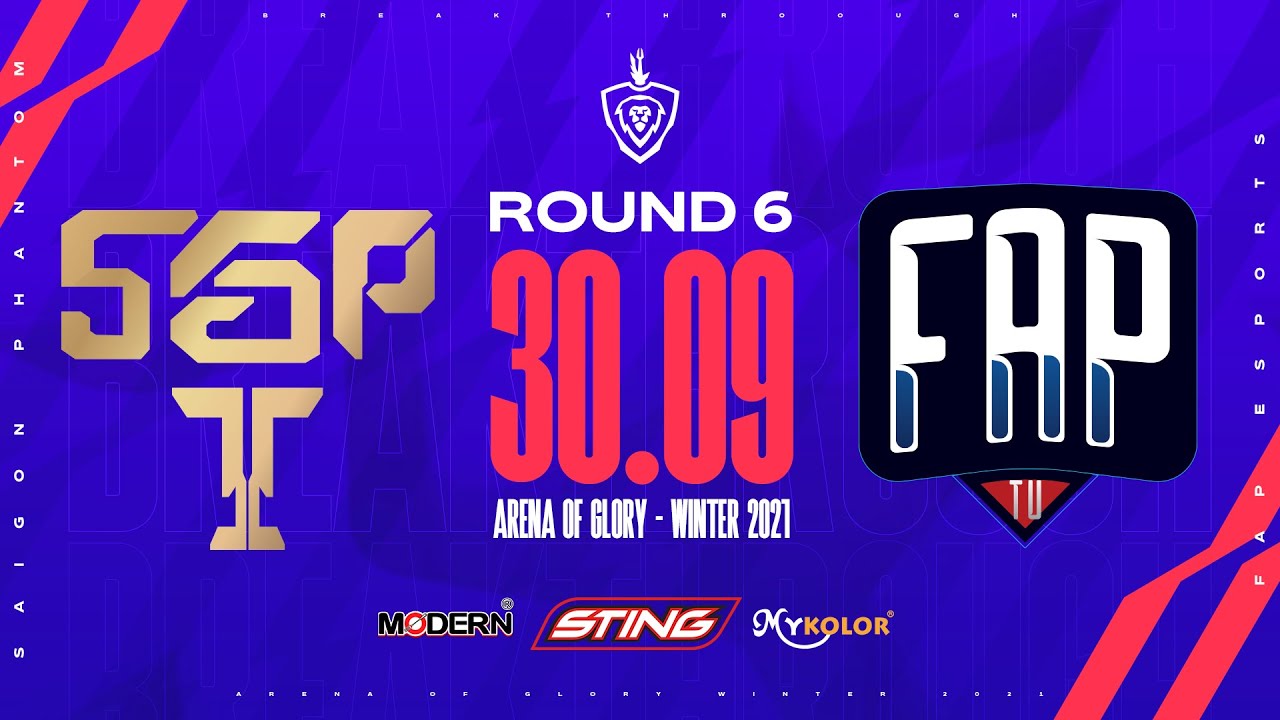 SAIGON PHANTOM vs FAP ESPORTS | SGP vs FAP - Vòng 6 ĐTDV mùa Đông 2021