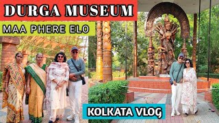 DURGA MUSEUM KOLKATA | MAA PHERE ELO | KOLKATA VLOG | DURGA EXHIBITION HALL |@sensnest1131