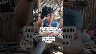 #pandebesi eksekusi Jack hammer masih baru jadi bilah super