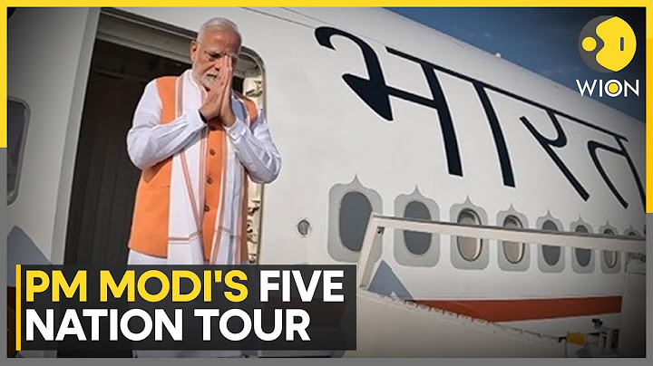 PM Modi Kicks Off 5 Nation, 8-Day Global Tour To Boost Global Ties | WION