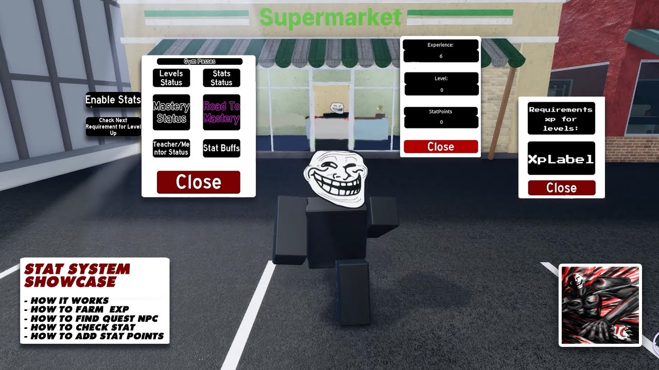Trollge Conventions - TC | Stat System | How it works & Tutorial