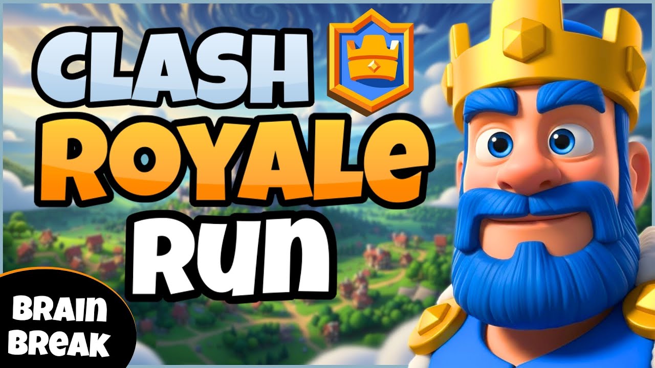 👑 Забег Clash Royale 💎 Фитнес-забег | Разминка | Тренировка | Вдохновлено GoNoodle
