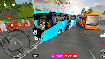 IDBS Simulator Bus Lintas Sumatera - #5 New Bus Games 2021 - Android Gameplay Video