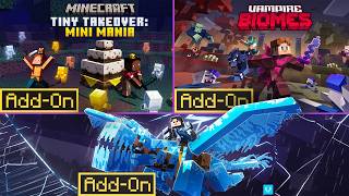 Are these the BEST Add-ons of the week? |  Mini Mania, Dragons Add-on, and Vampire Biomes!