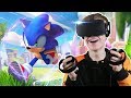 BECOME SONIC THE HEDGEHOG IN VIRTUAL REALITY! | Sonic VR (Oculus Touch Gameplay)