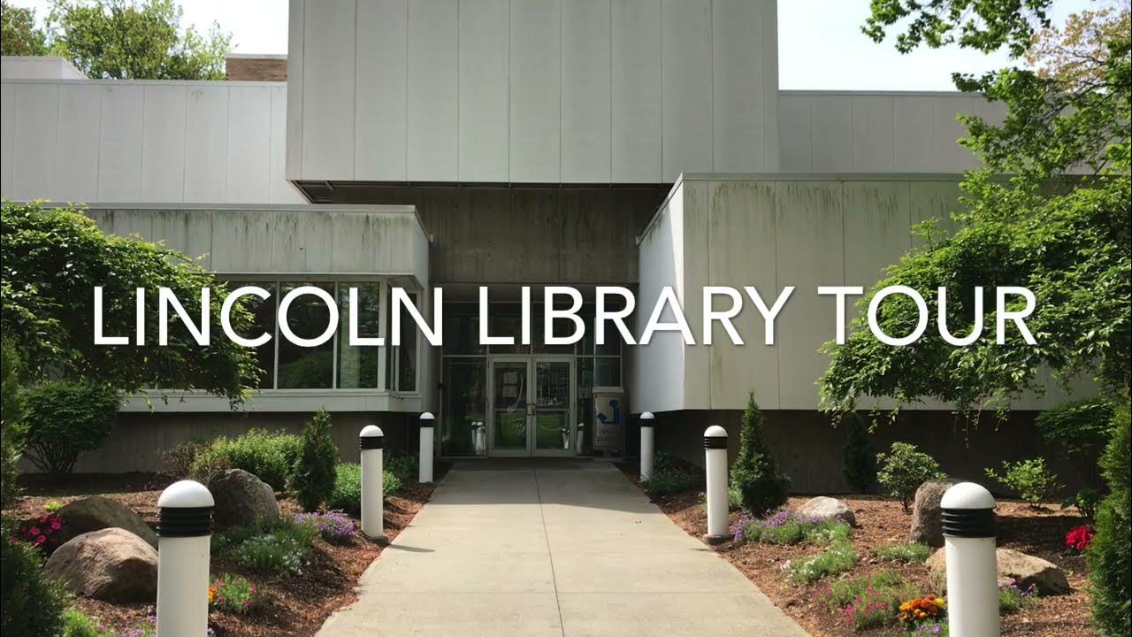 Lincoln Library Tour YouTube