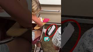 She Found a Genius Way to Cheat in School 😳 #shorts