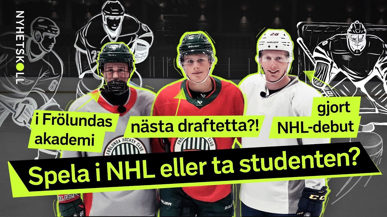 Så blev vi hockeyproffs: Bröderna Stenberg