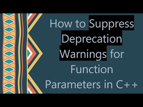 How to Suppress