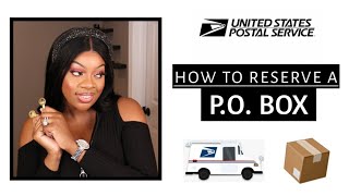 HOW TO GET A PO BOX 📦 | Size, Price, Identification and more!!