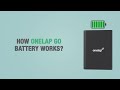 How Onelap GO battery works?